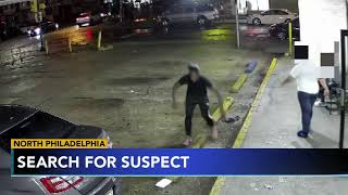 Video shows suspect wanted in connection with deadly shooting in Philadelphia