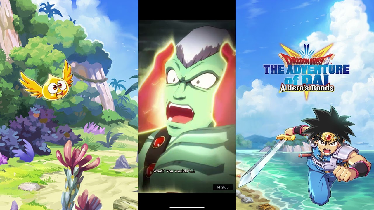 Dragon Quest The Adventure of Dai: A Hero's Bonds - Tutorial and Early Chapters