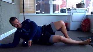 Cricket Strength Fast Bowlers Training - Hyperice Lat screenshot 4