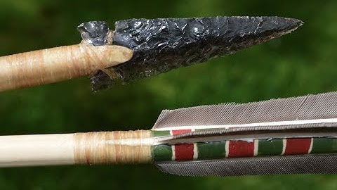Ishi Arrow Part 1. How to make a primitive Native American Arrow for primitive archery hunting