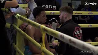 Isaac Ng Vs Keerun Blenman - Amateur Lightweight Muay Thai Bout   Leapfrog Fight Night