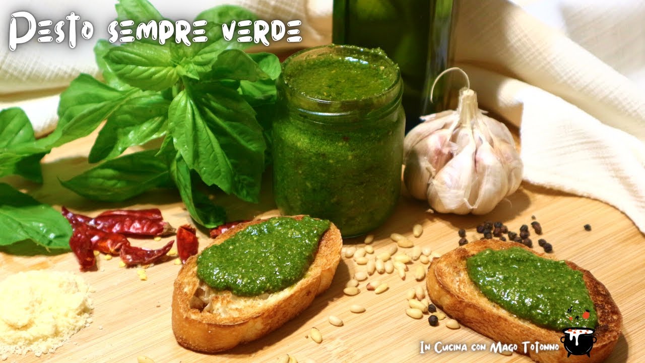 PESTO ALLA GENOVESE PICCANTE 🌶️ Facile e Veloce YouTube