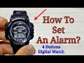 How To Set An Alarm on a Digital Sport Watch? (Aliexpress/Ebay)