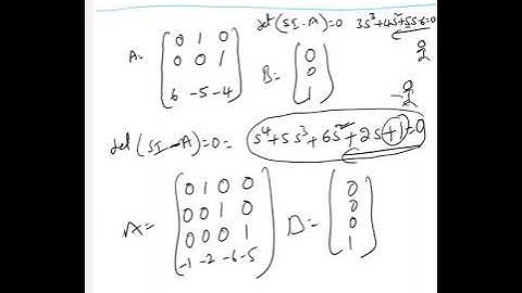 State Transformation matrix 002