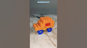 Satisfying Diy Building Blocks Vehicle| ASMR sound #asmr #asmrsounds #shorts #shortvideo #satisfying