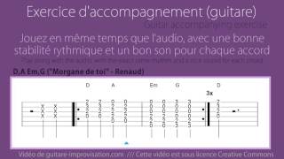 Video thumbnail of "Morgane de toi // accompagnement guitare"