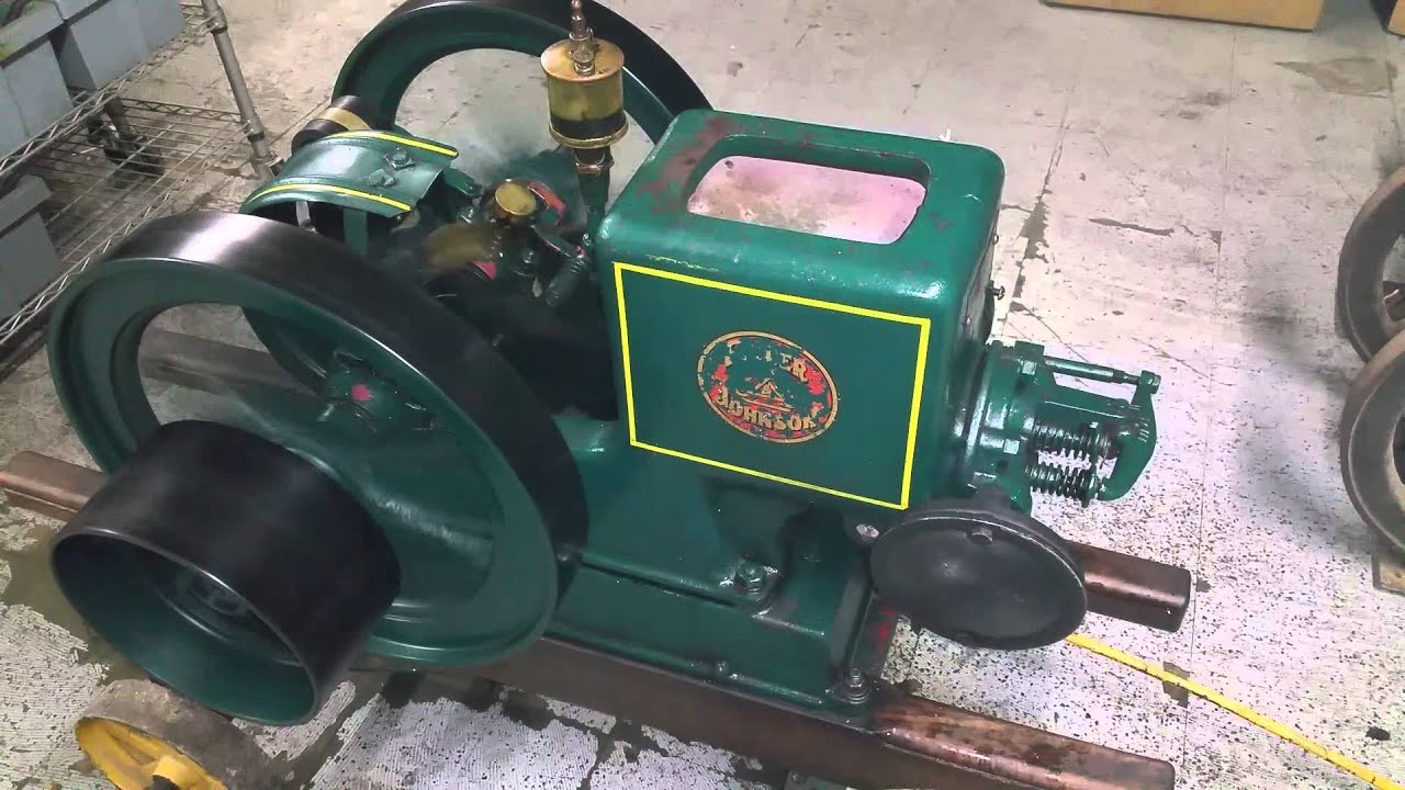 Fuller Johnson 2hp engine hit n miss YouTube