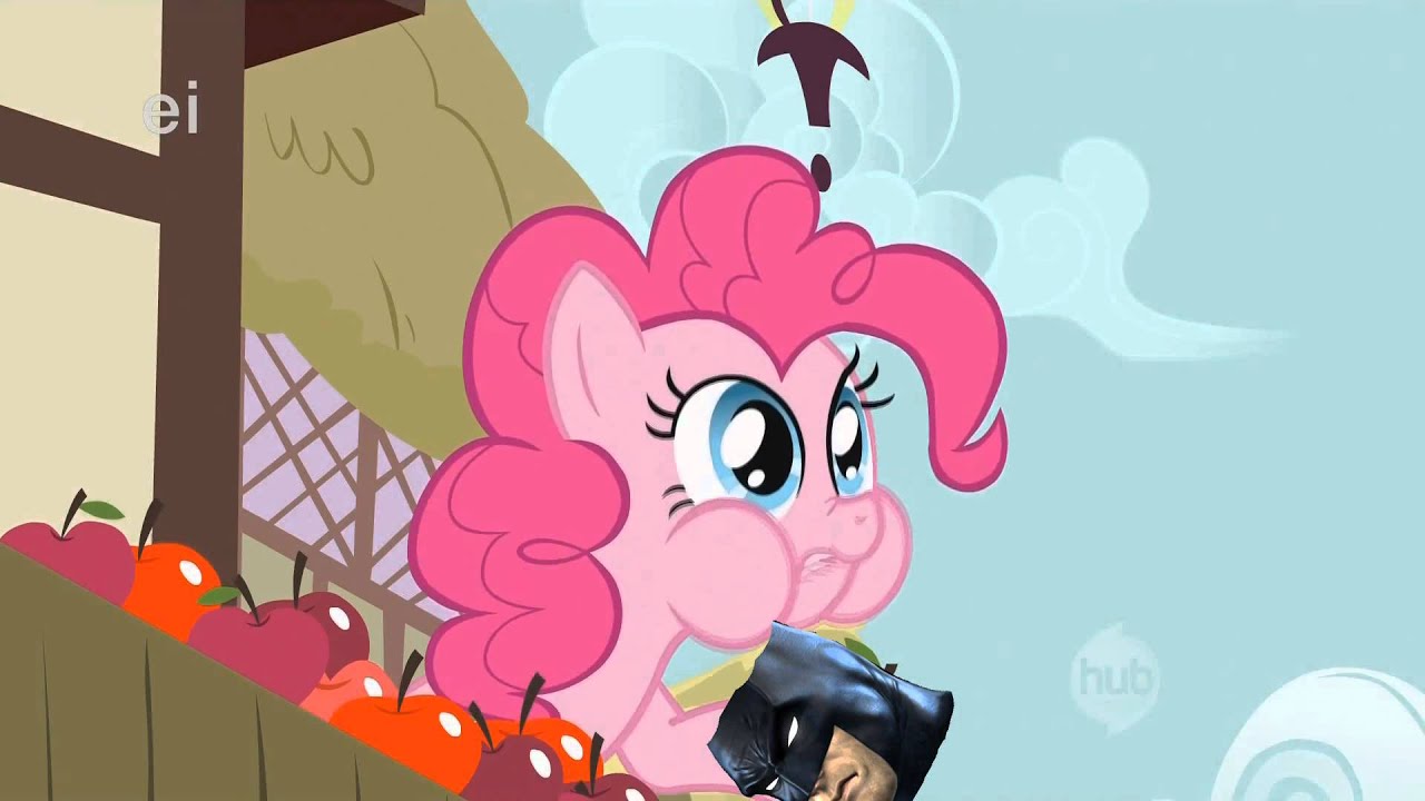 Pinkie Eats Batman - YouTube