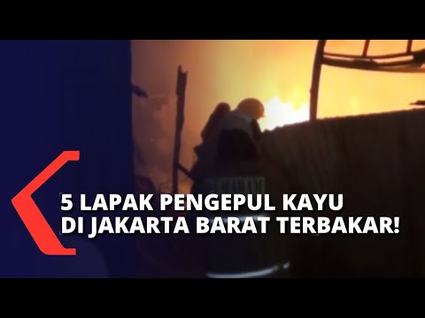 Video: Furnitur Kayu Terbakar Luar Ruangan untuk Efek Dramatis