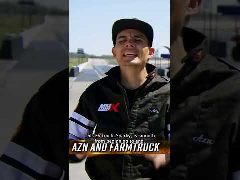 Electric Truck Drag Race! | Street Outlaws #shorts