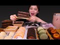 🧁Convenience store dessert😋퀄리티 선넘어 버린 CU편의점 디저트 먹방😍 [Chocolate cake, Green tea macaron] Mukbang