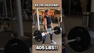 52 Yr. Old Dad EPIC 405 Lb Sumo Deadlift! #shorts #fitness #fitnessmotivation