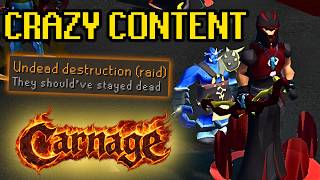 THIS RAID WILL MAKE YOU INSANELY RICH! SO MUCH COOL CONTENT ON CARNAGE RSPS