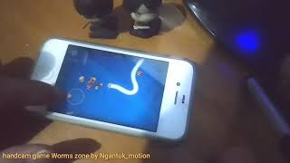 Hancam Worms Zone gameplay HD IOS game #androidtimez screenshot 1