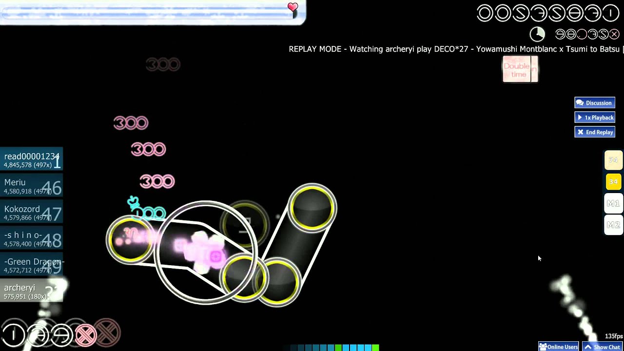 osu! DECO*27 Yowamushi Montblanc x Tsumi to Batsu [HARD] w/ HD & DT
