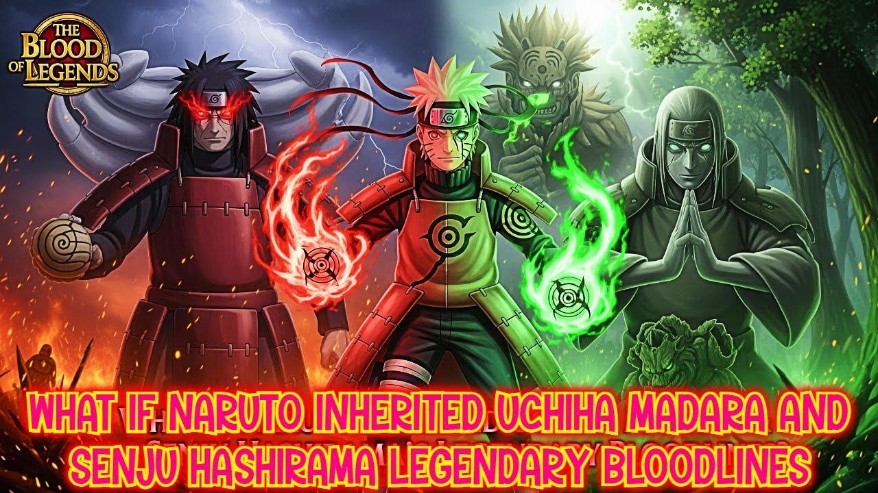 What if Naruto Inherited Uchiha Madara & Senju Hashirama Legendary Bloodlines Movie
