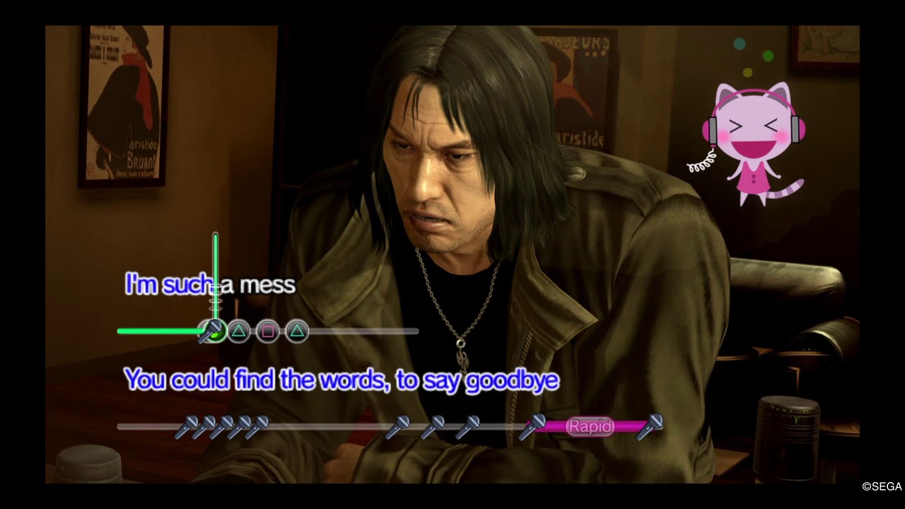 Yakuza 5- Karaoke: Bakamitai (Saejima) 