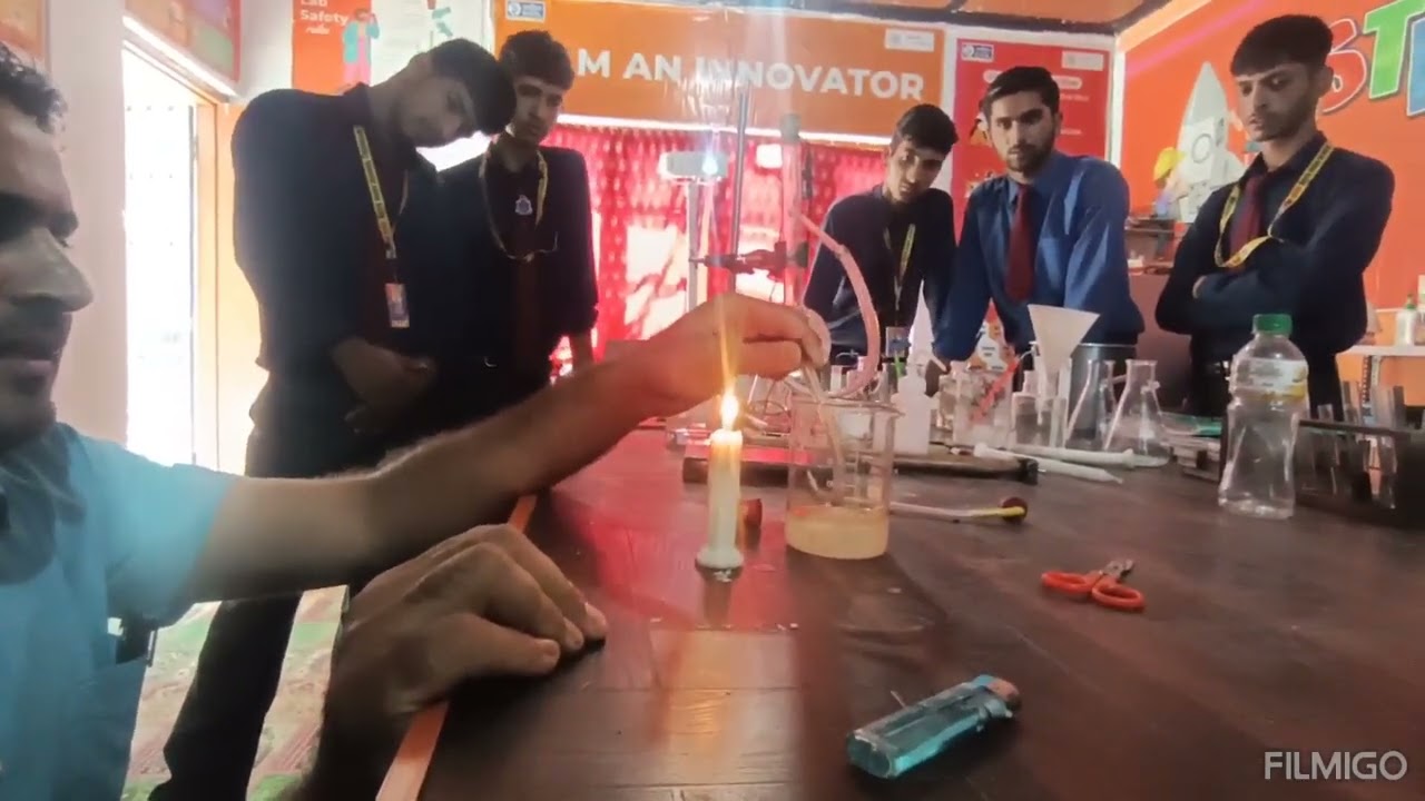 Hydrogen gas formation!
