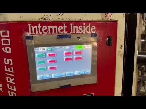 Cantilever Polyester Film Slitting Machine demonstration video