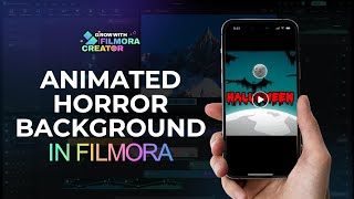 Animated Horror Backgroud On Filmora Mobile screenshot 3