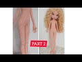 Amigurumi  Barbie Bebekte Sağ Bacak Yapılışı Part2 ( ENG SUBTİTLES ON)