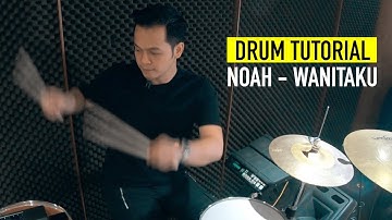 NOAH - WANITAKU DRUM TUTORIAL BY RIO ALIEF