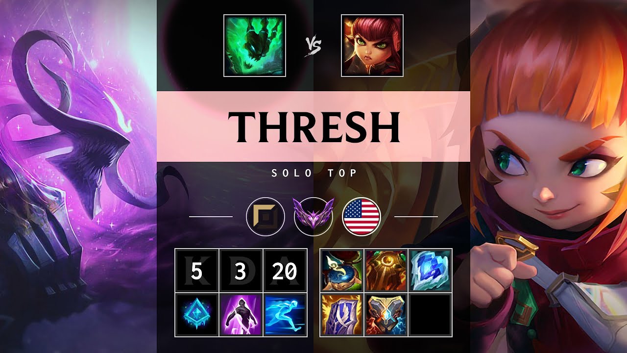 Thresh Top vs Annie - NA Master Patch 25.04