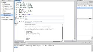 05 Learn to Program in Dart: Static Typing