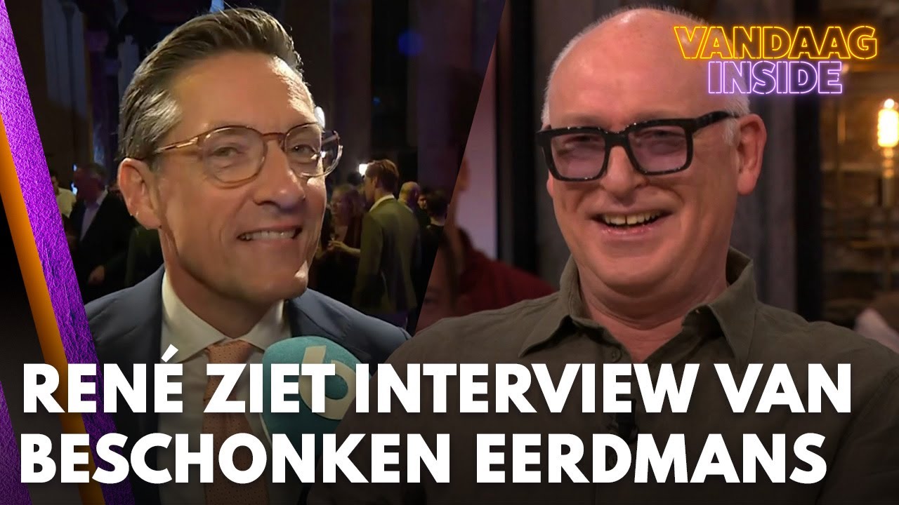 René van der Gijp ziet opvallend interview Joost Eerdmans (JA21): ‘Zo ben ik na tien Negroni’s!’