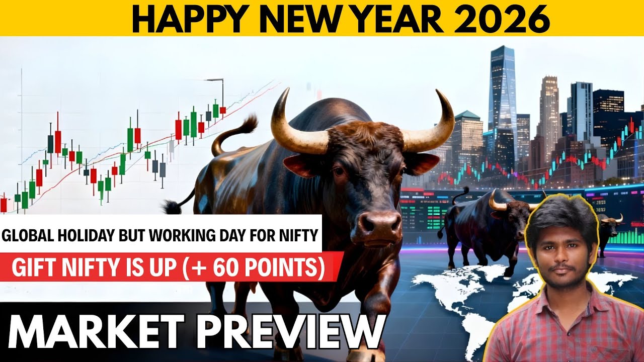 WEAK US MARKET VS STRONG GIFT NIFTY & MARKET PREVIEW | Buvanesh the Trader