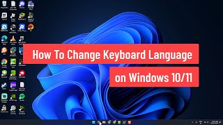 How To Change Keyboard Language on Windows 10/11 (2025) screenshot 4