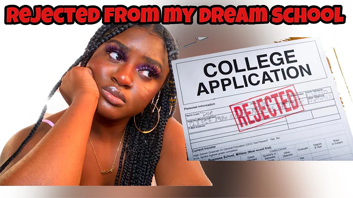 I GOT REJECTED FROM MY DREAM COLLEGE| (How to handle college rejection)