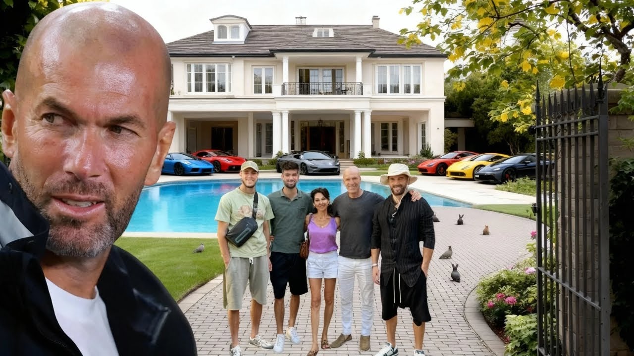 Inside Zinedine Zidane's $120 Million Empire & Luxury Madrid Mansion