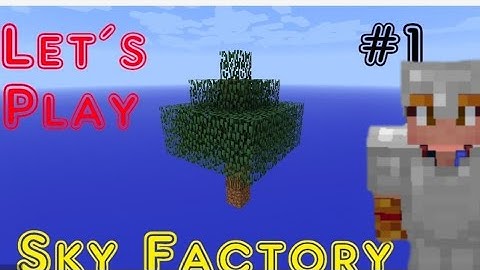 Sky factory episode 1 (bedrock edition) #Minecraft