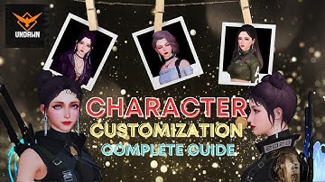 UNDAWN 2023 Customize Character In Game