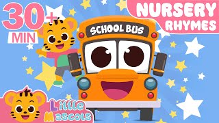 Wheels On The Bus + Head Shoulder Knees & Toes + more Little Mascots Nursery Rhymes & Kids Songs