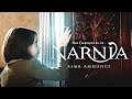 The chronicles of narnia  asmr ambience  soft music  rain  snow sounds  into the wardrobe