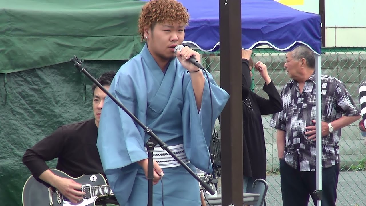 泉州音頭　千亀利会 松本 崇弘　みなとマルシェ音頭披露　2016.06.05