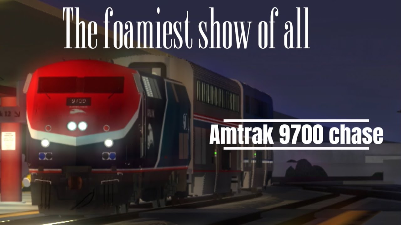 Welcome back 9700 AKA 184, Amtrak 9700 chase