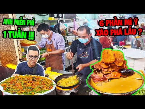 Video Vét Sạch 6 Phần MÌ Ý XÀO PHÁ LẤU Bình Thới Funny Hùng... - youtube