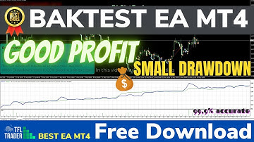 Backtest EA MT4 | Good Profit & Small Drawdown | EA Bilat Trading