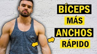 Cómo Hacer Que Tus Bíceps Se Vean Más Anchos (Y Masculinos)