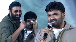 Download Lagu Director Maruthi Very Emotional Speech, Prabhas Hugs ❤️ | #TheRajaSaab Pre-Release Event MP3