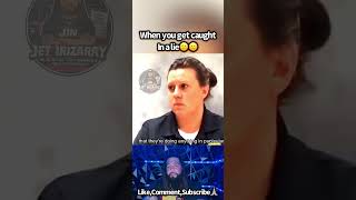 CAUGHT LYING 🤥 #viralvideo