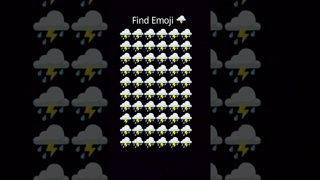 Find Emoji Challenge part62