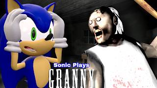 Sonic Plays GRANNY