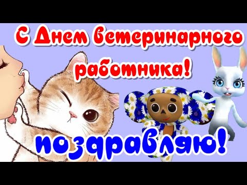 День ветеринарного работника🌺с праздником лучший ветеринар🌺31 августа🌺поздравляю вас ветеринары