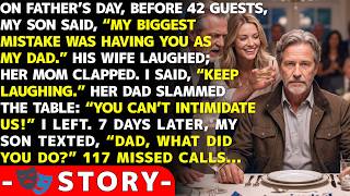 My Son Said, “My Biggest Mistake Was Having You as My Father,” Before 42 Guests | Dad Reversal screenshot 4