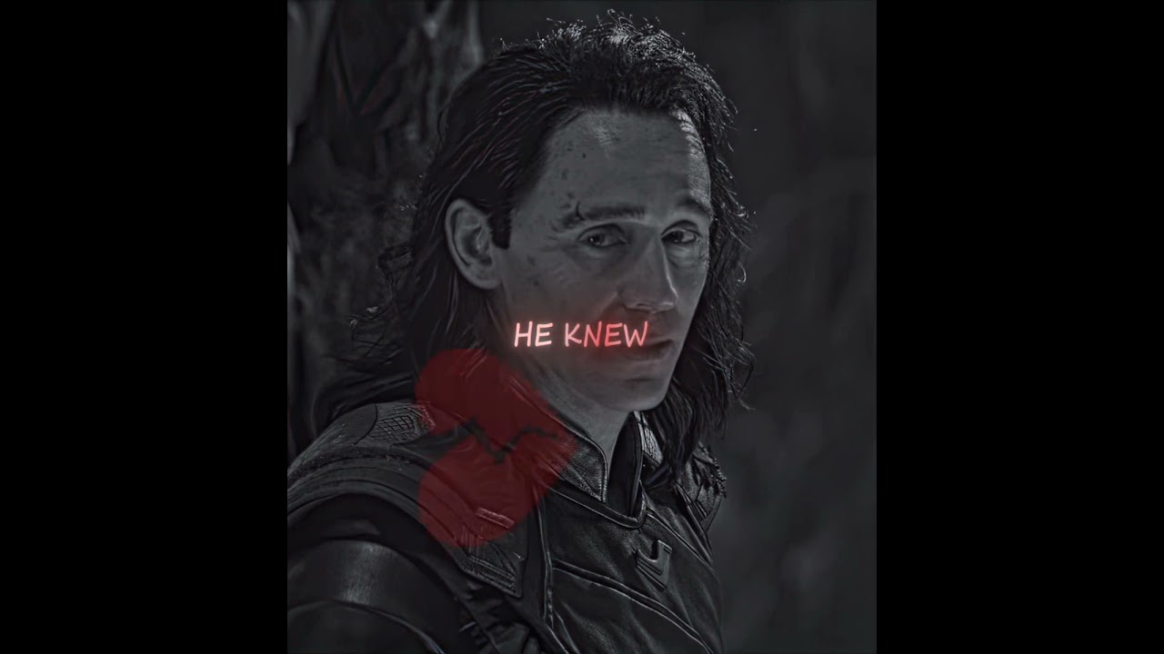 Loki Sacrifices himself for his brother Thor | Avengers Infinity War| Loki Sad Edit #loki #marvel