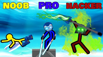 NOOB vs PRO vs HACKER - Supreme Duelist Stickman